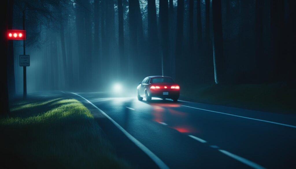 Night driving safety