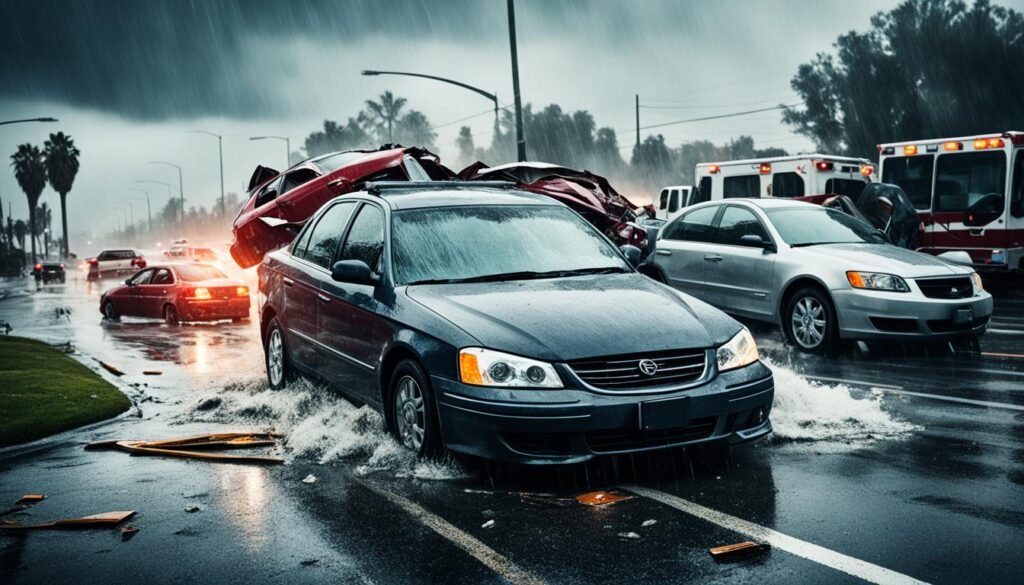 Weather-Related Car Accidents Statistics in Long Beach