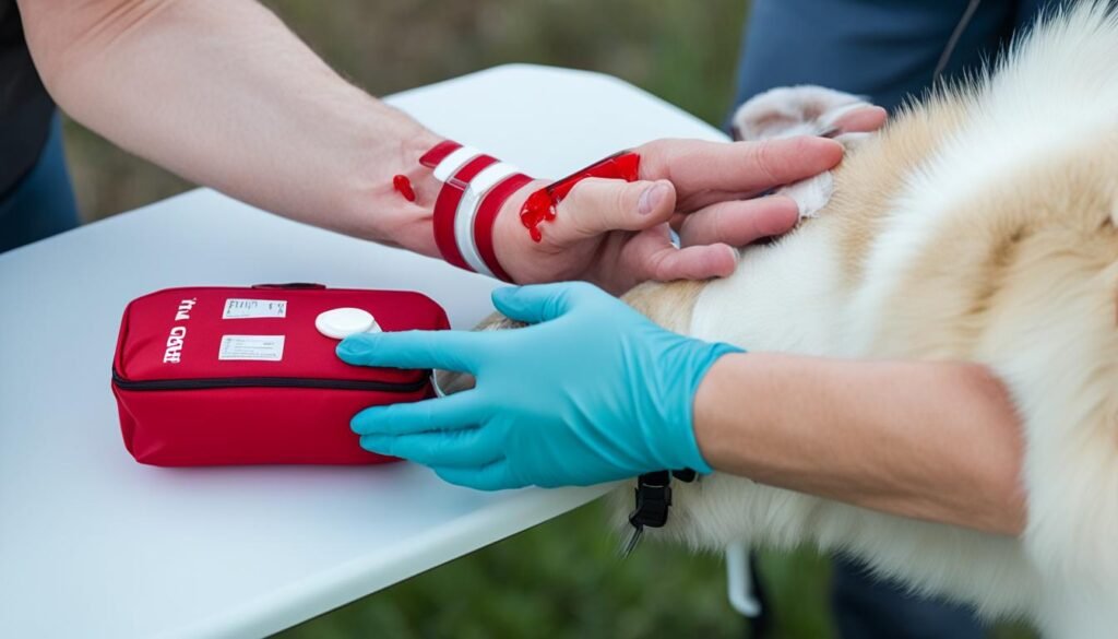 first aid for dog bites