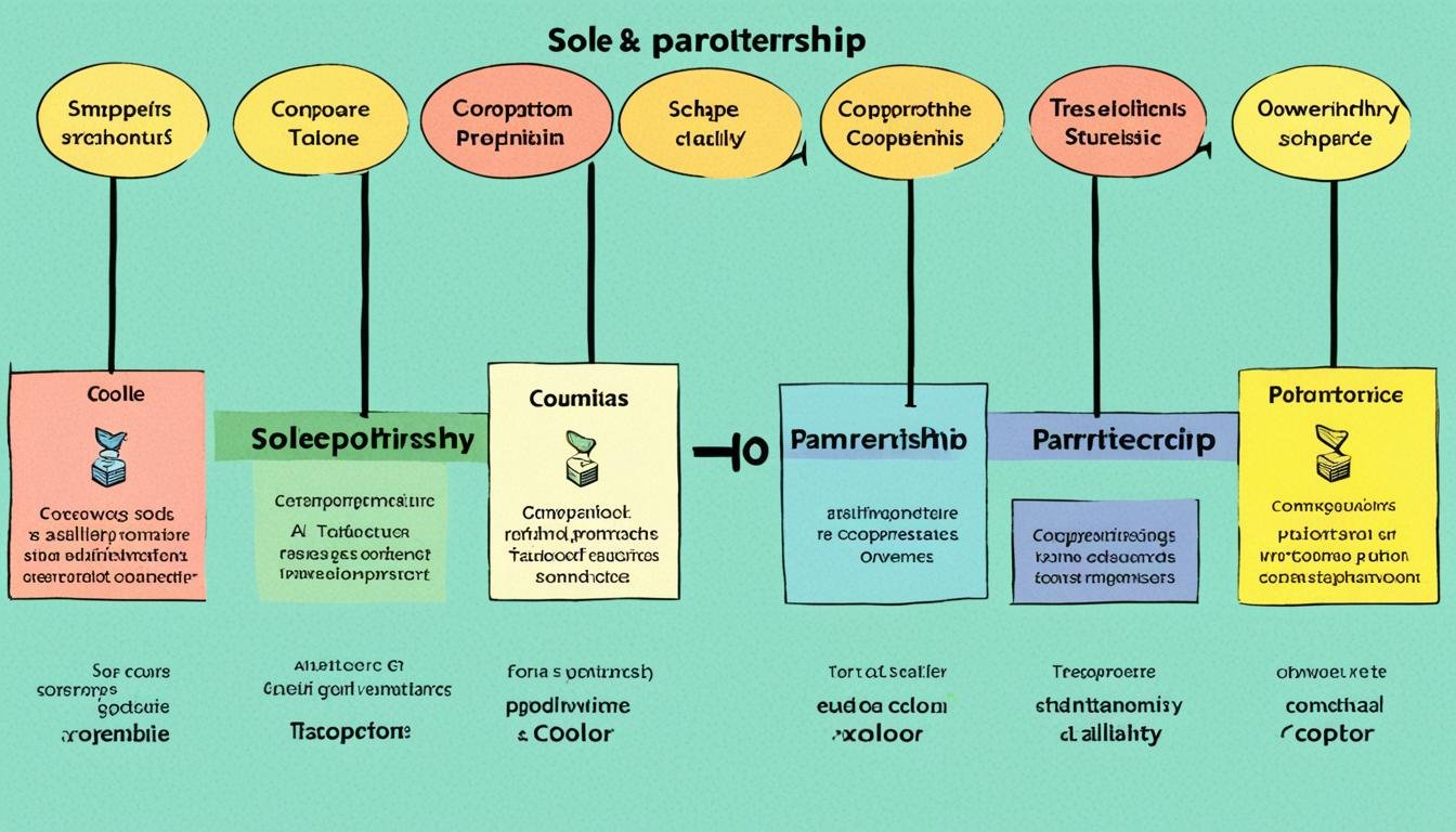 Comparisons of different business structures