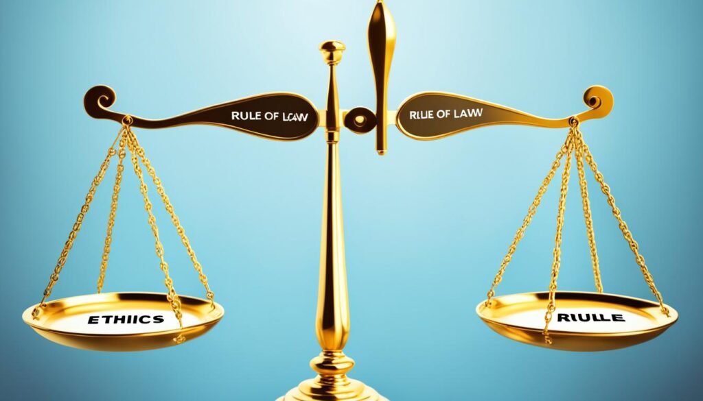 rule of law and ethics