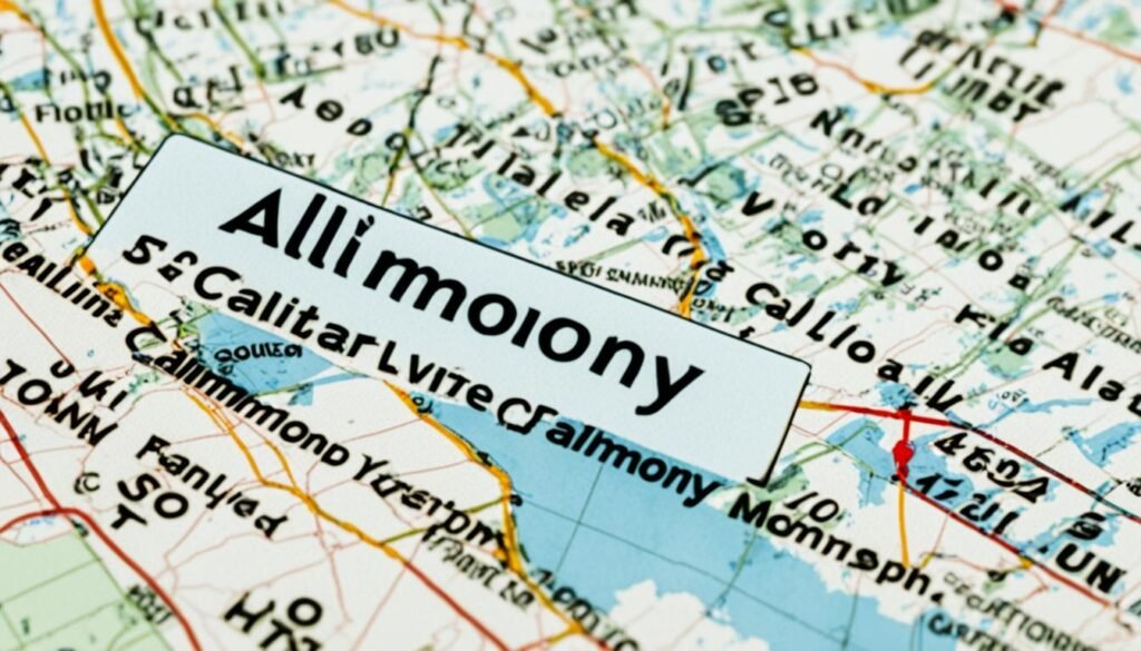 Calculating alimony California