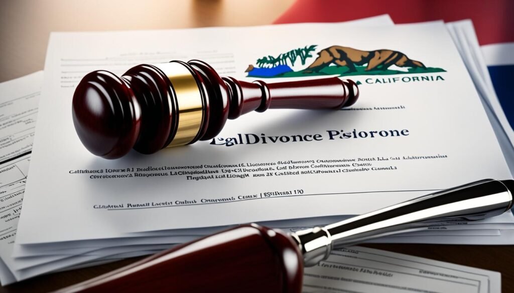 Divorce process California