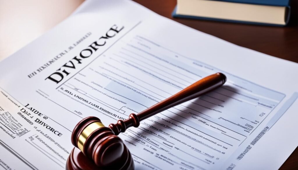 California divorce filing process