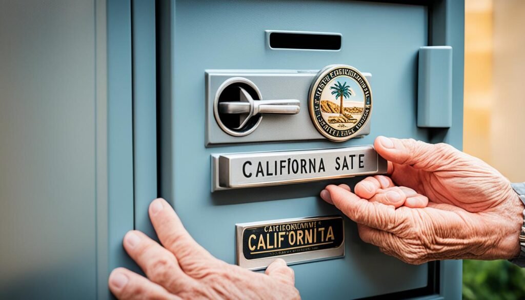 Protecting elderly assets California