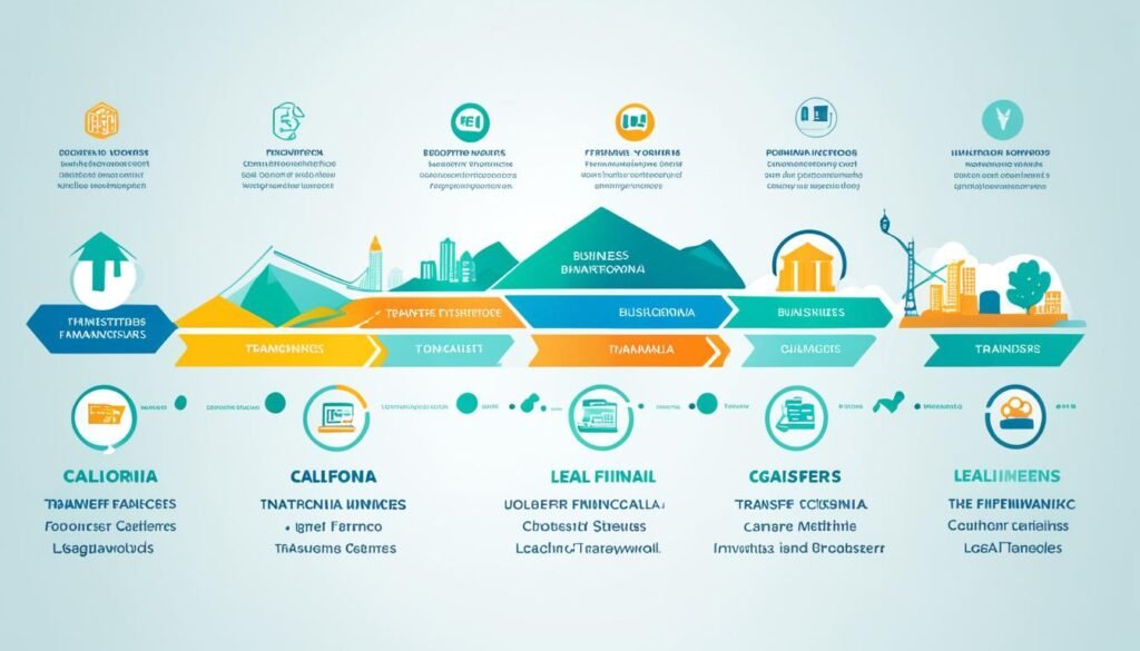 types of business transfers California